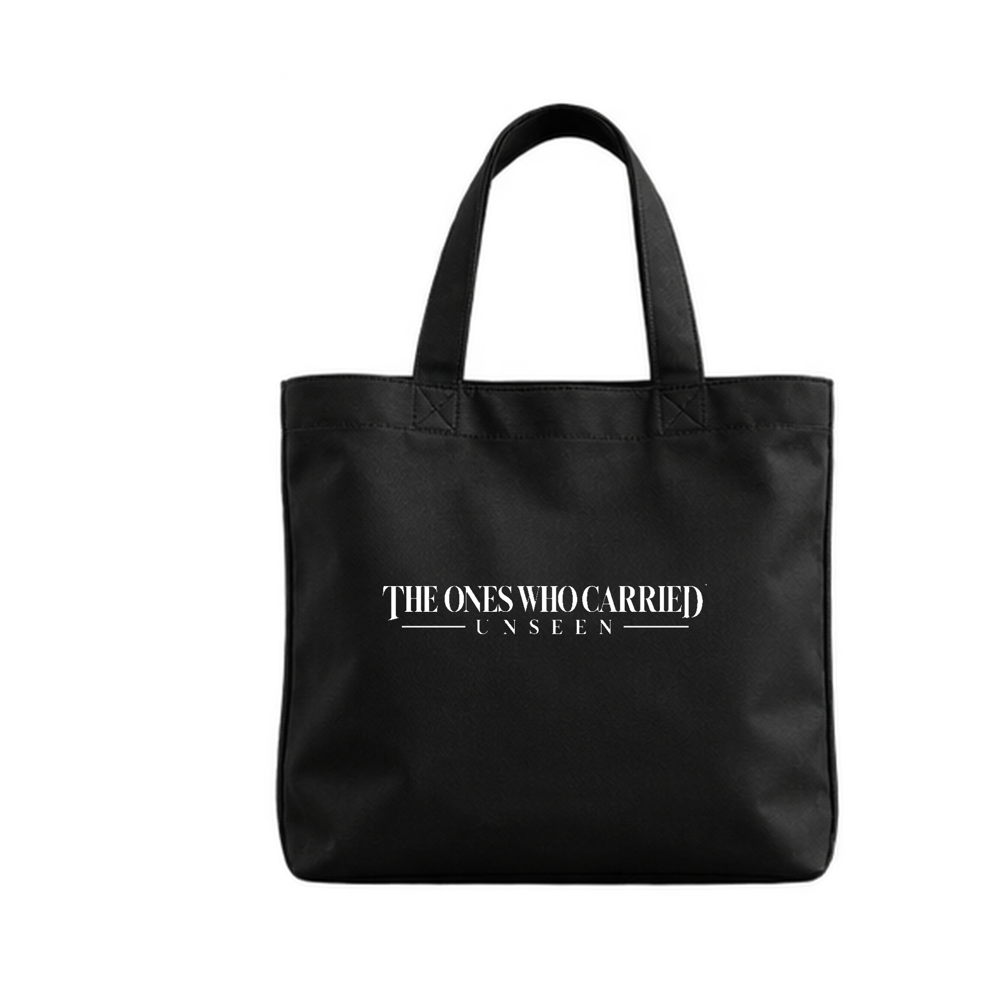 The Ones Who Carried tote product concept