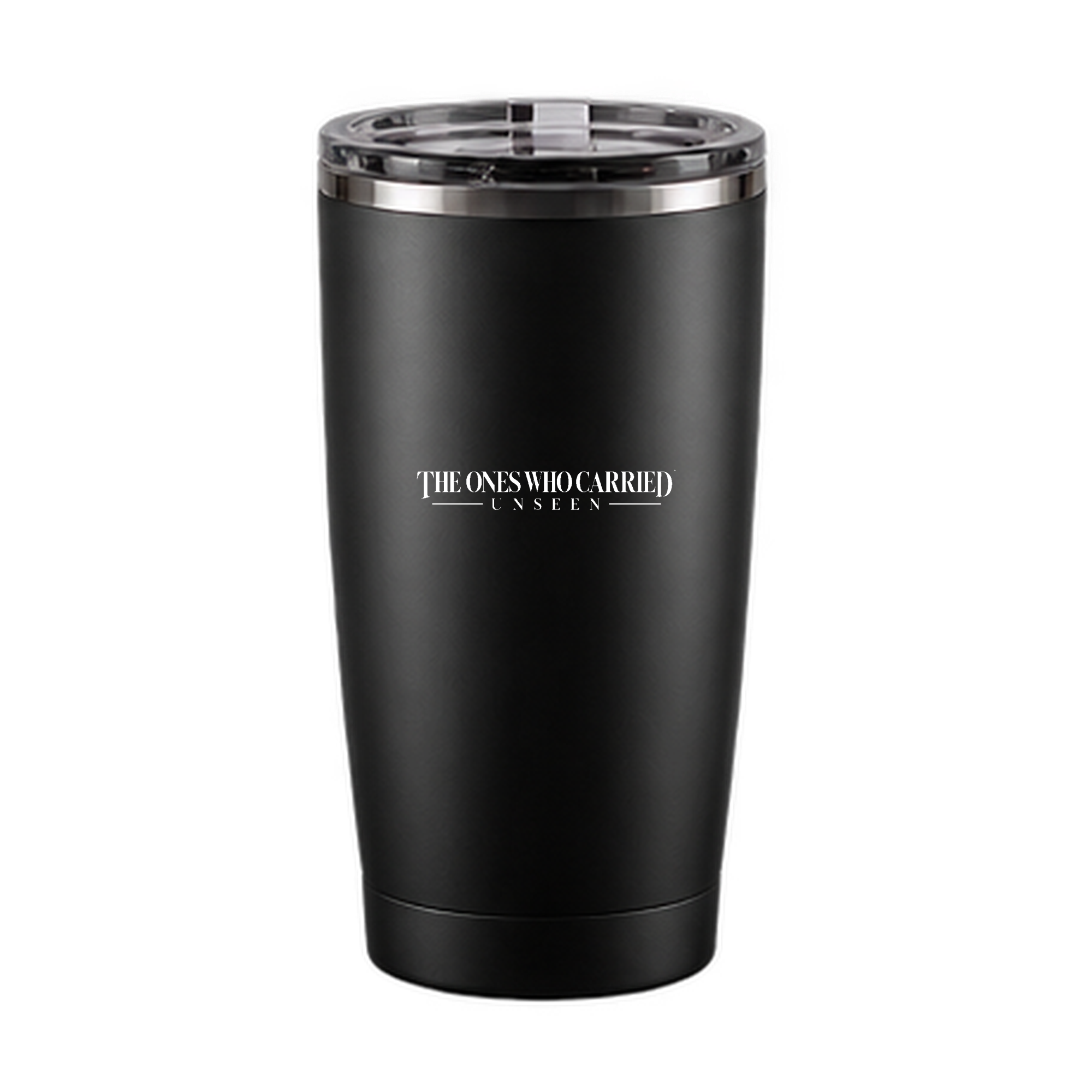The Ones Who Carried tumbler product concept